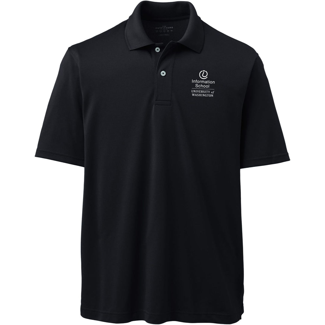 Lands' End Men's UW Information School Polyester Polo