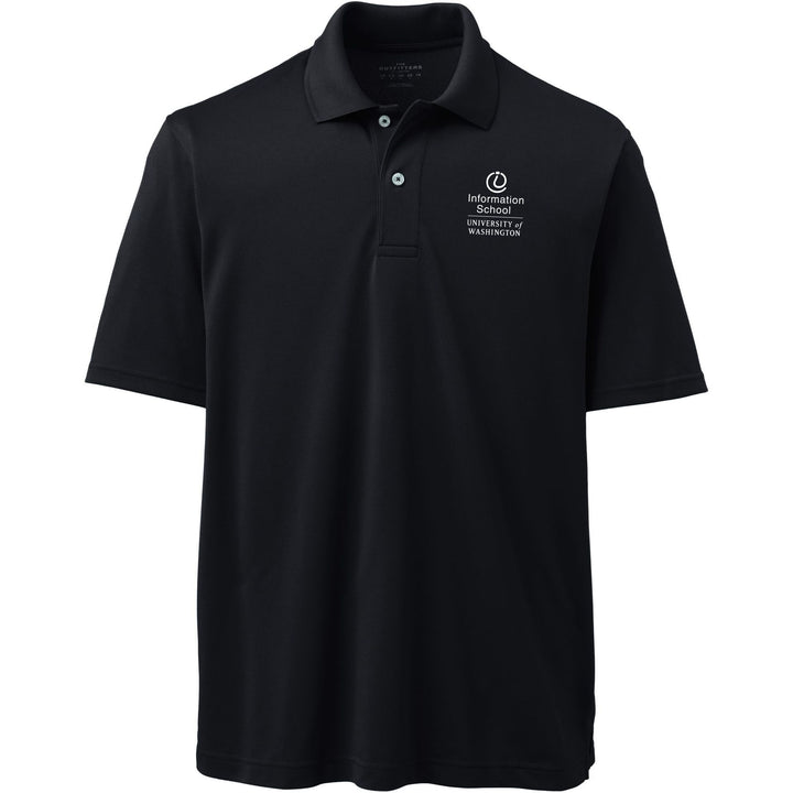 Lands' End Men's UW Information School Polyester Polo