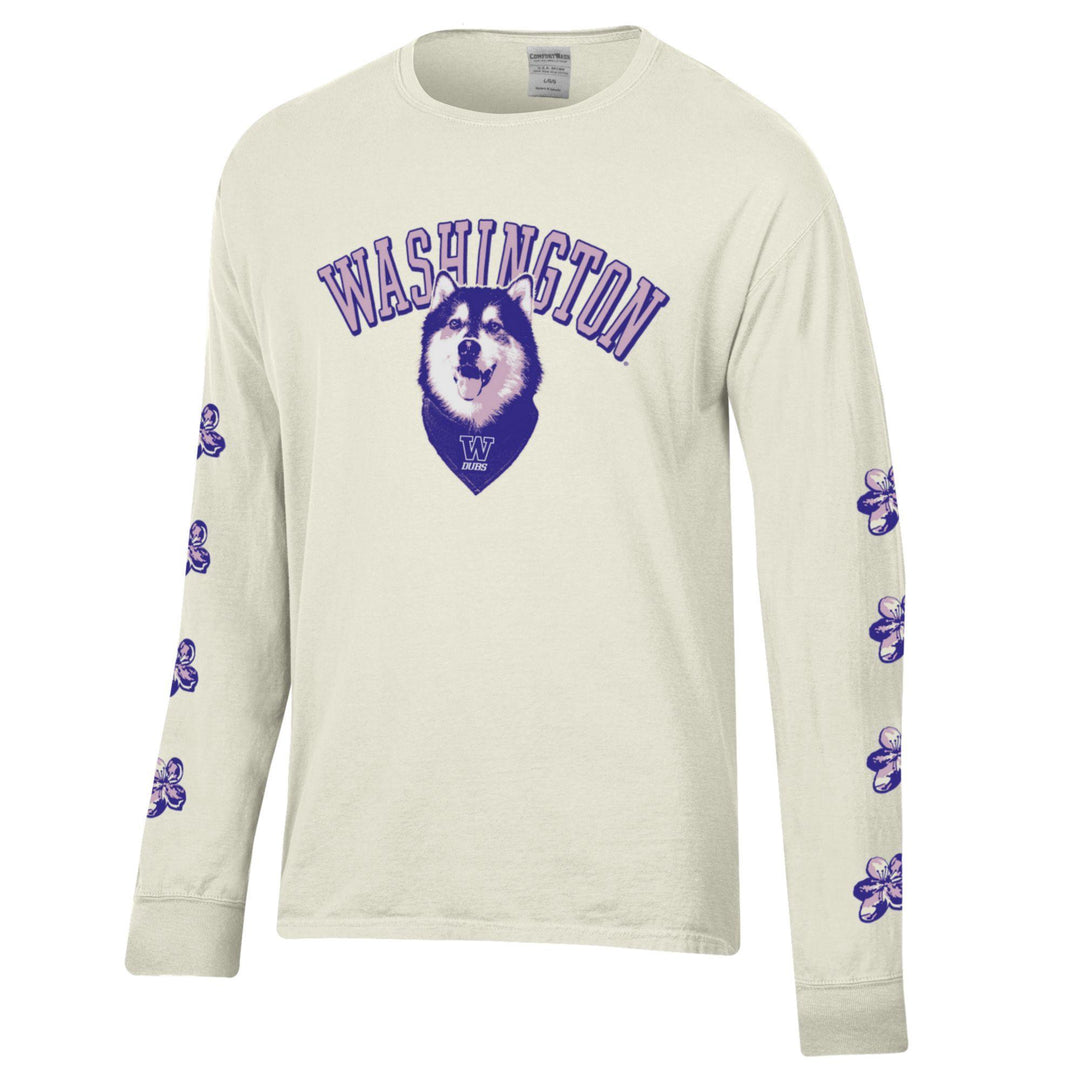 Dubs Collection Comfort Wash Cherry Blossom Long Sleeve Tee