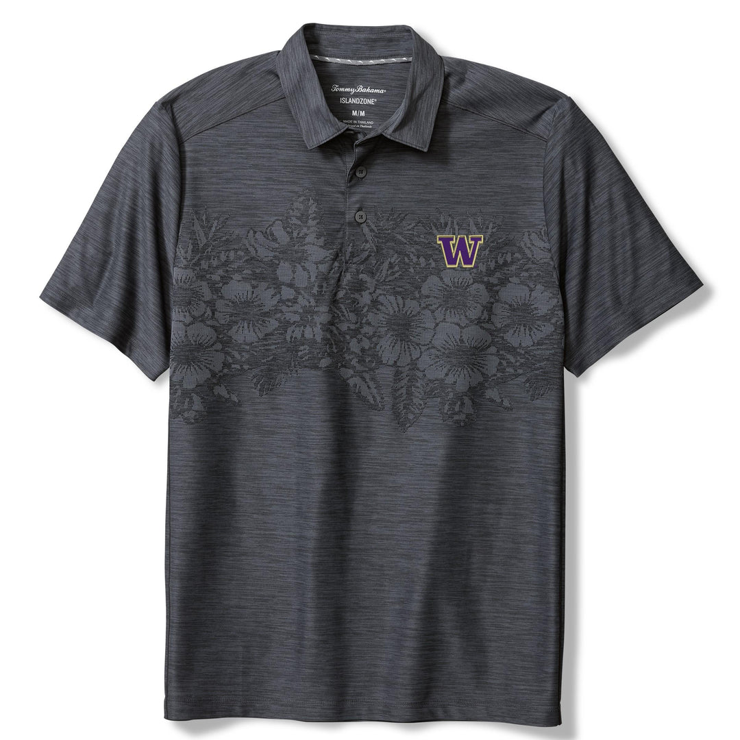 Tommy Bahama Men's Palm Coast Hibiscus Border Polo