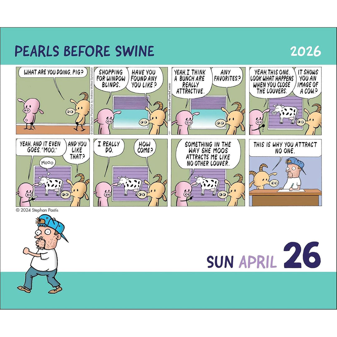 Pearls Before Swine 2026 Day-to-Day Calendar