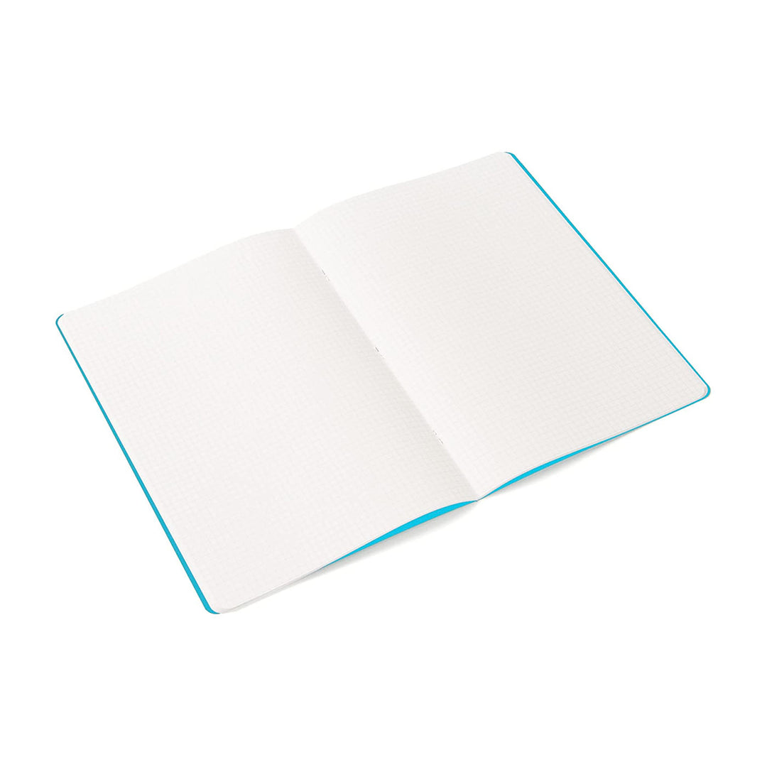 Fabriano Ecoqua 8.25" x 11.7" Stapled Grid Notebook 38 Sheets