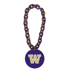Photo of Spirit Products Purple and Gold W Medallion Rally Chain.