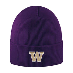 Photo of LogoFit Unisex Purple Washington Huskies North Pole Cuff Beanie.