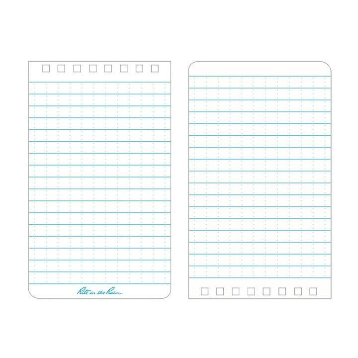 Rite in the Rain Yellow 3"x5" Top Spiral Memo Notebook 50ct