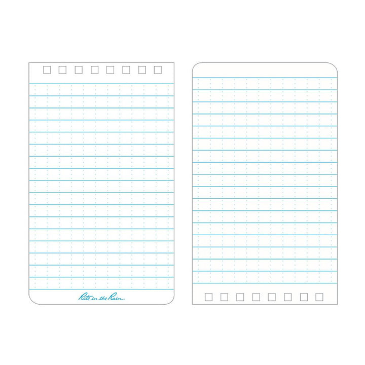 Rite in the Rain Yellow 3"x5" Top Spiral Memo Notebook 50ct