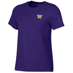 Photo of GFS Women's Washington Huskies Embroidered W Ayla Tee.