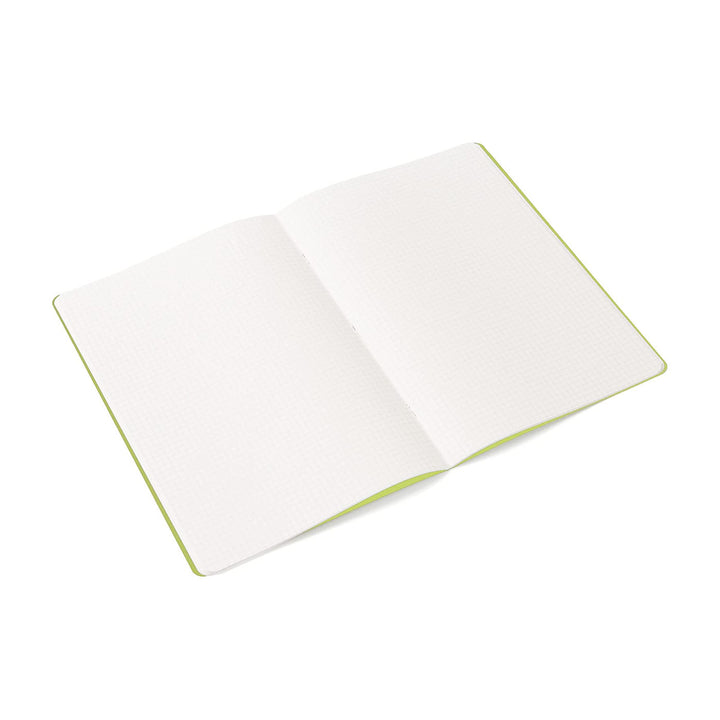 Fabriano Ecoqua 8.25" x 11.7" Stapled Grid Notebook 38 Sheets