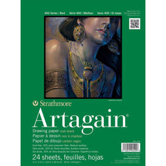 Strathmore 60lb Black Artagain Paper Pad 24 Sheets Hover