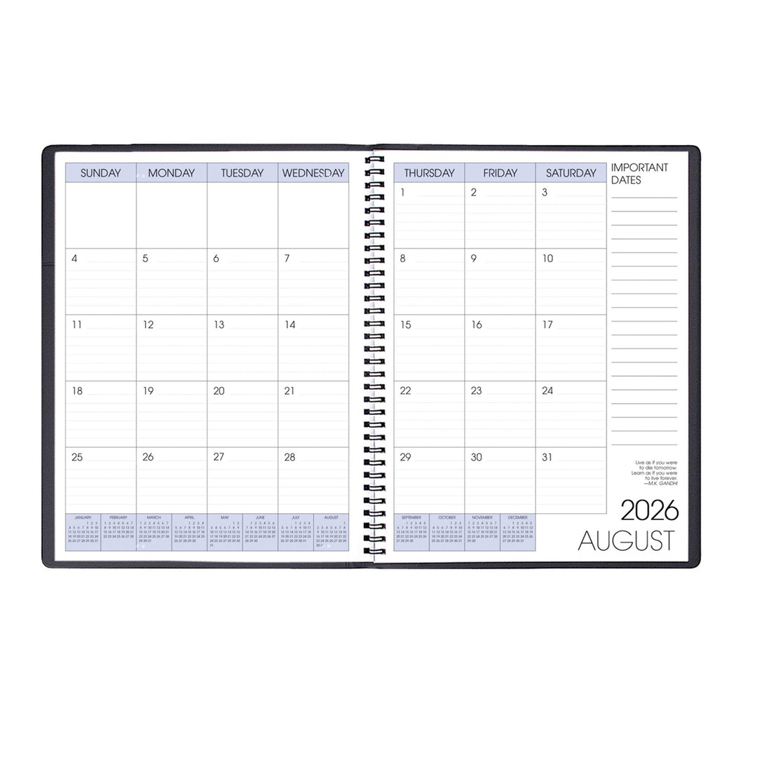 Payne Shimmer 2026-2027 Academic 8.5" x 11" Monthly Planner