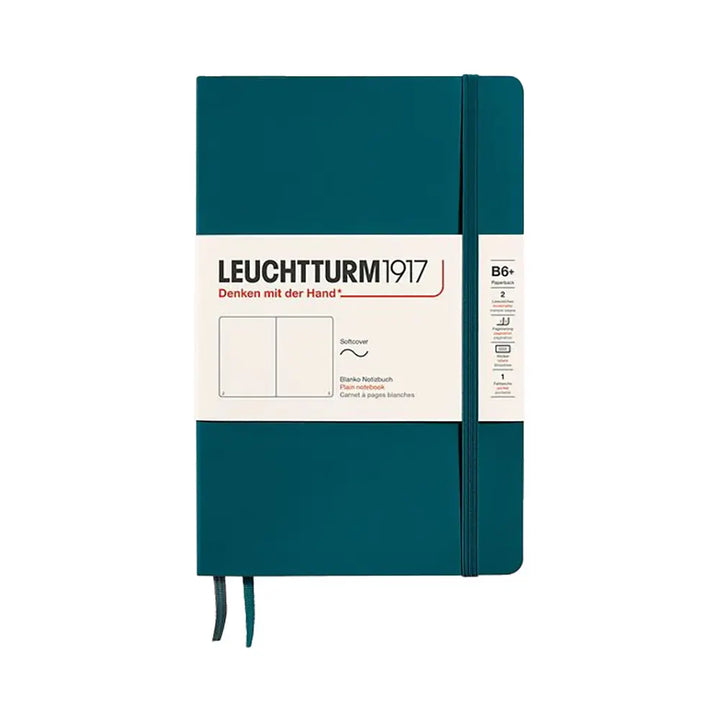 Leuchtturm 1917 B6+ Paperback Softcover Notebook 123ct