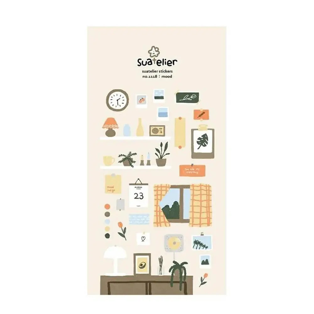 BC Mini Comfy Home Mood Stickers
