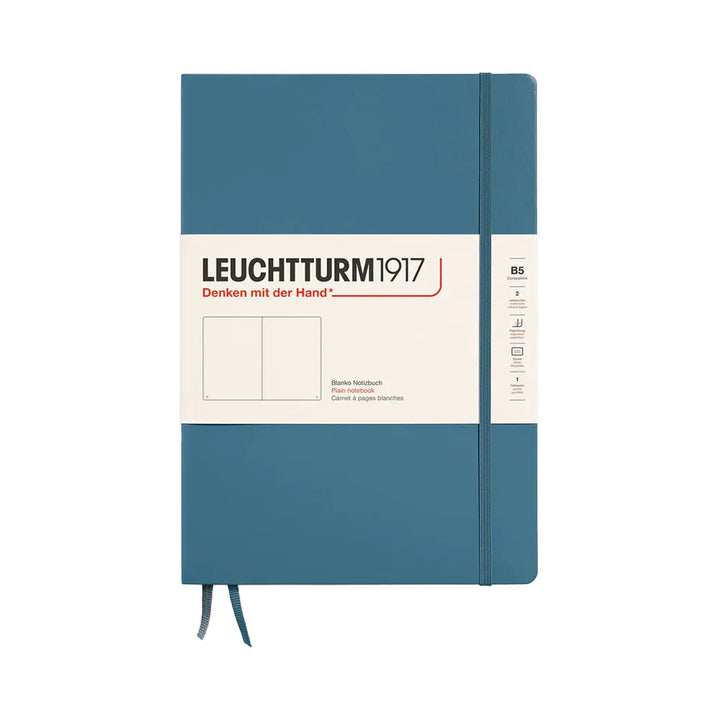 Leuchtturm 1917 B5 Hardcover Composition Notebook 219ct
