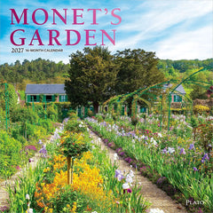 Photo of 2027 Monet's Garden Wall Calendar.
