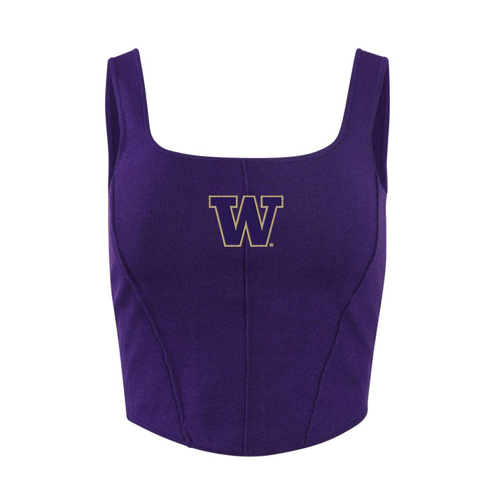 Hype and Vice Women's Embroidered W Knit Corset