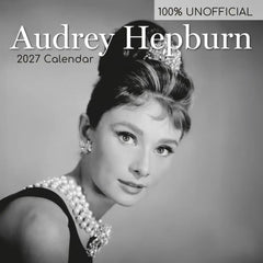 Photo of 2027 Audrey Hepburn Wall Calendar.