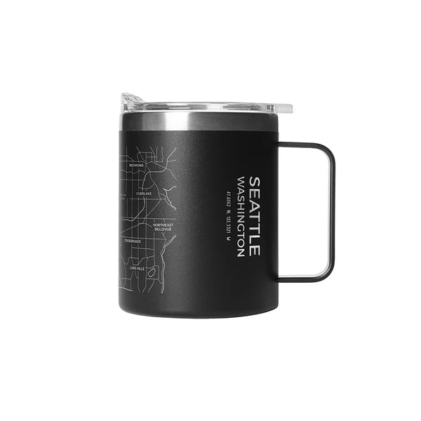 Narbo The Mug Seattle Map 12oz