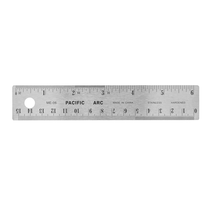 Pacific Arc Flexible Stainless Steel Cork-backed Ruler