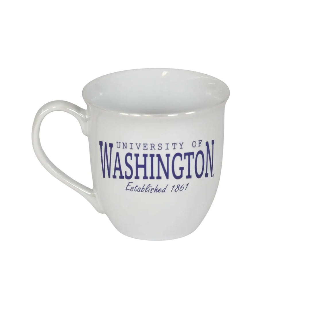 RFSJ White U of WA 1861 Elegance Lustre Mug 20oz