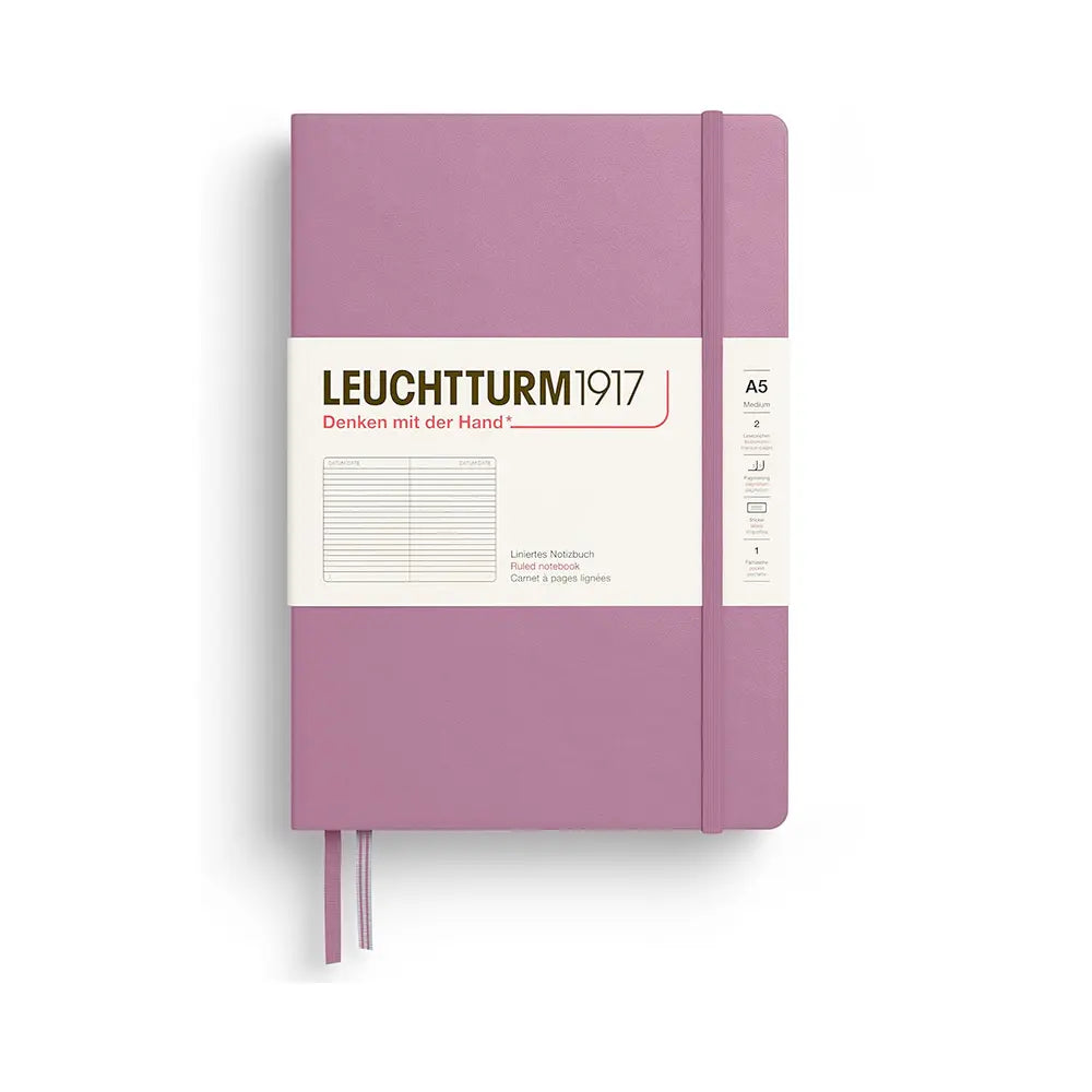 Leuchtturm 1917 A5 Medium Hardcover Notebook 251ct