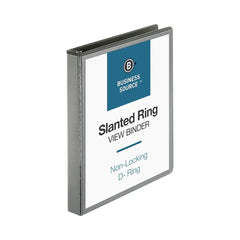 Photo of Business Source 1" 3 D-Ring View Binder.