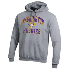 Photo of Champion Unisex Washington Huskies Vault Dawg Powerblend Hoodie.