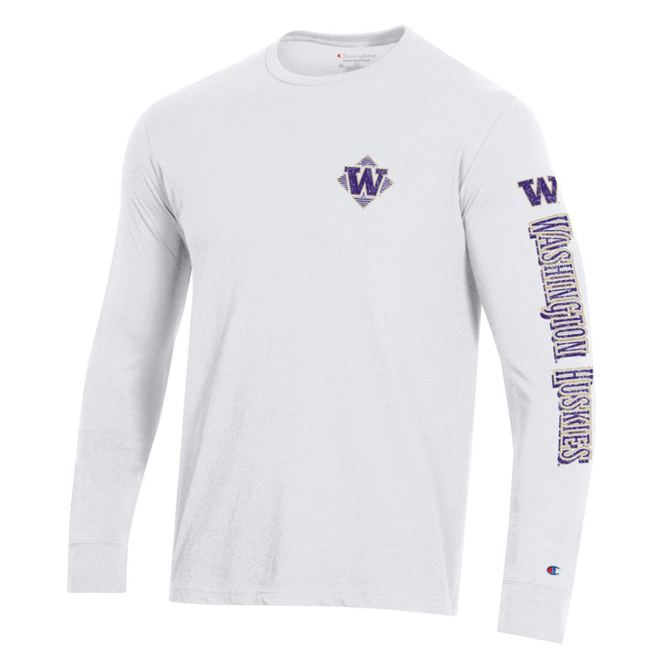 Champion Men's FW24 Washington Huskies Long Sleeved Tee