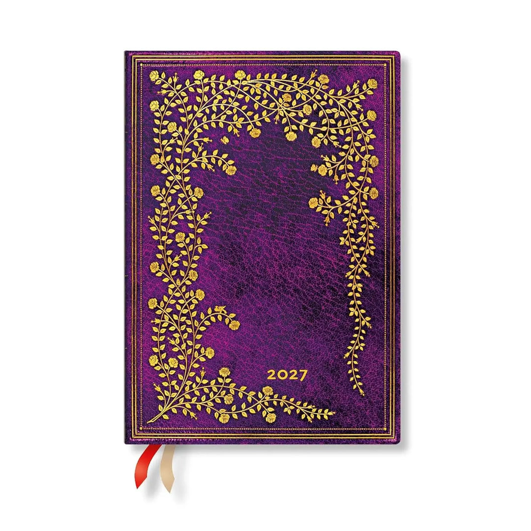 2027 New York Rose Midi Horizontal Hardcover 12-Month Weekly Planner