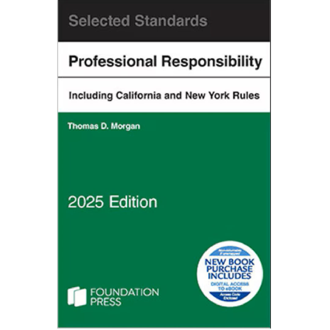2025 Morgan's Model Rules of Professional Conduct, Selected Statutes