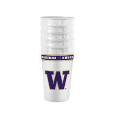 Spirit Products Washington Huskies W Stadium Cup 22oz 5pk