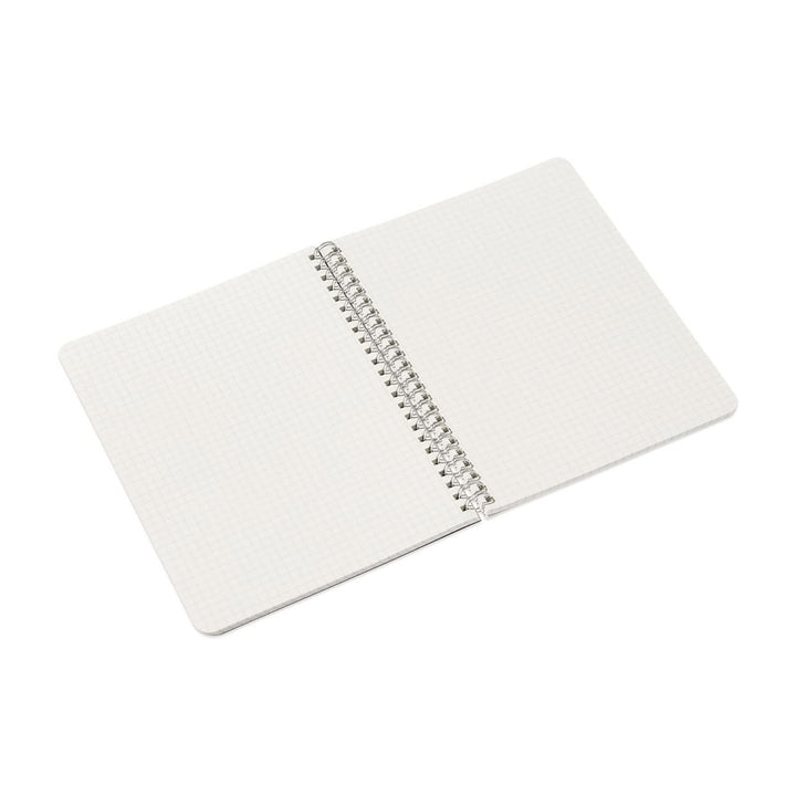 Fabriano Ecoqua 5.8" x 8.25" Spiral Grid Notebook 70 Sheets