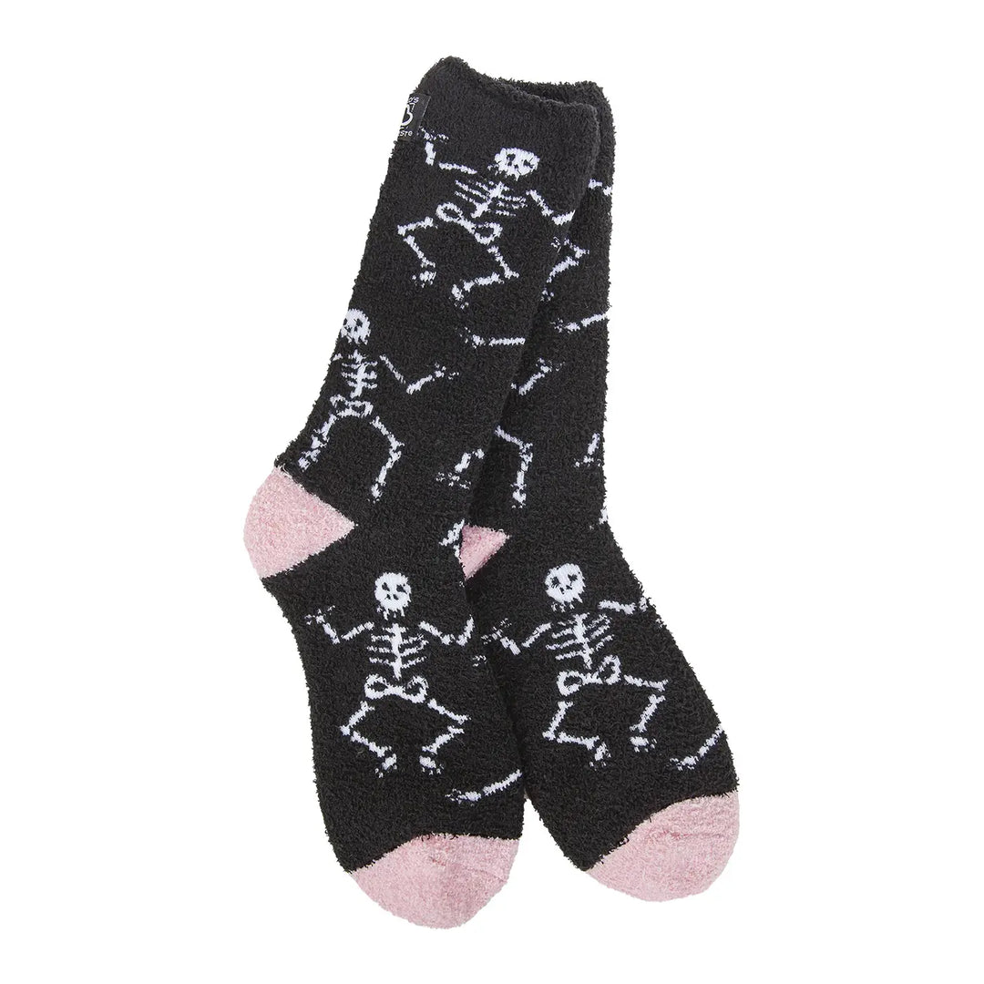 World's Softest Bones Cozy Crew Socks