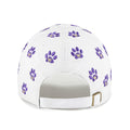 47 Brand Women's White Washington Huskies Allover Paws Confetti Clean Up Adjustable Hat thumbnail