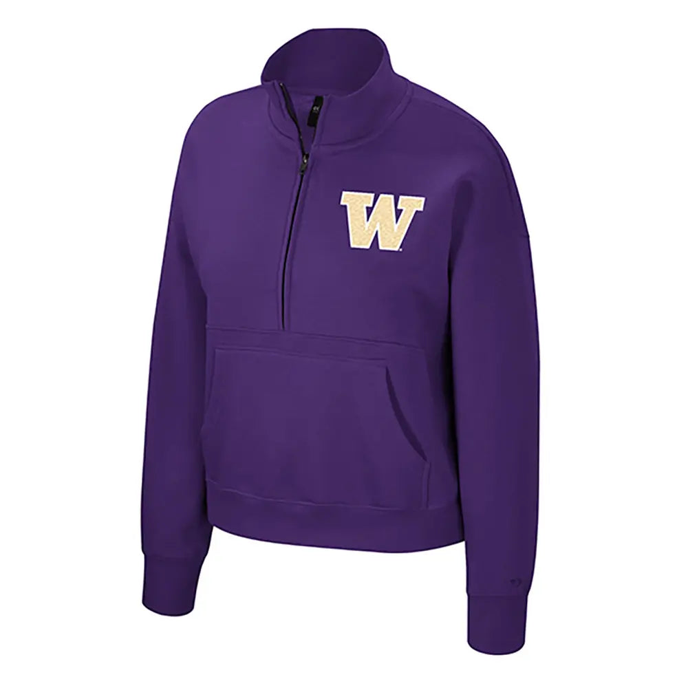 Colosseum Women's Washington Huskies FW26 Pocket Half Zip