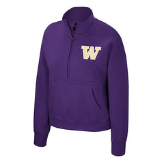 Photo of Colosseum Women's Washington Huskies FW26 Pocket Half Zip.