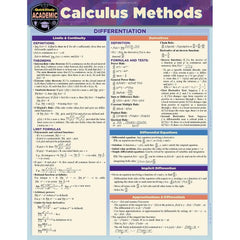 Photo of Calculus Methods Bar Chart.