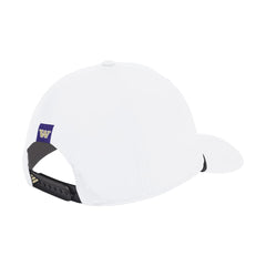 adidas White Washington Huskies 3 Bar Logo Tour Snapback Hat Hover