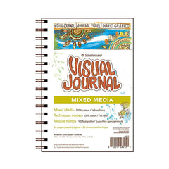 Photo of Strathmore 8"x5.5" Visual Journal Wire Bound Mixed Media.