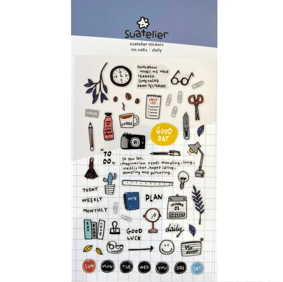 BC Mini Suatelier Daily Life Stickers