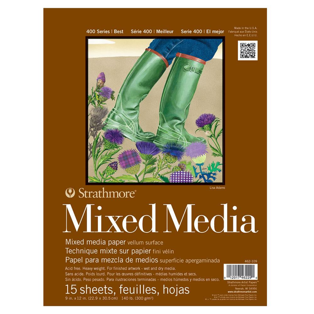 Strathmore 400 Series Mix Media Pad 15 Sheet