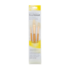Photo of Princeton Value Bristle Camel Brush Set 3 piece.