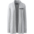 Lands' End Women's UW Foster Specialty Masters Cotton Modal Shawl Collar Cardigan Sweater thumbnail