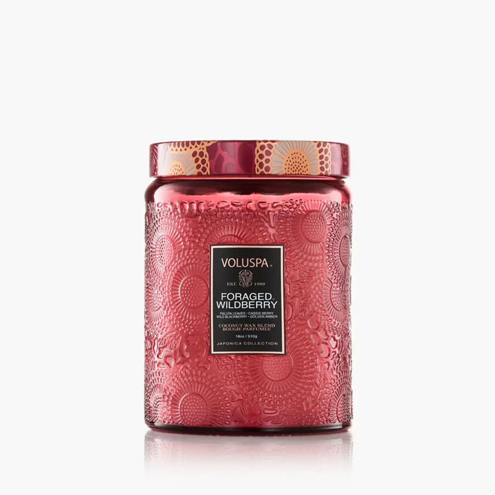 Voluspa Foraged Wildberry Large Jar Candle 18oz