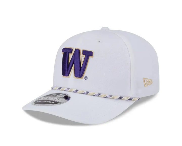 New Era White 9Seventy W Multi Rope Stretch Snap Adjustable Hat