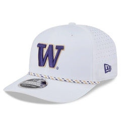 Photo of New Era White Washington Huskies 9Seventy Sport Stretch Snap Adjustable Hat.