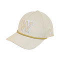 New Era Tan W Logo 9Forty MC A Frame Cord Adjustable Hat thumbnail