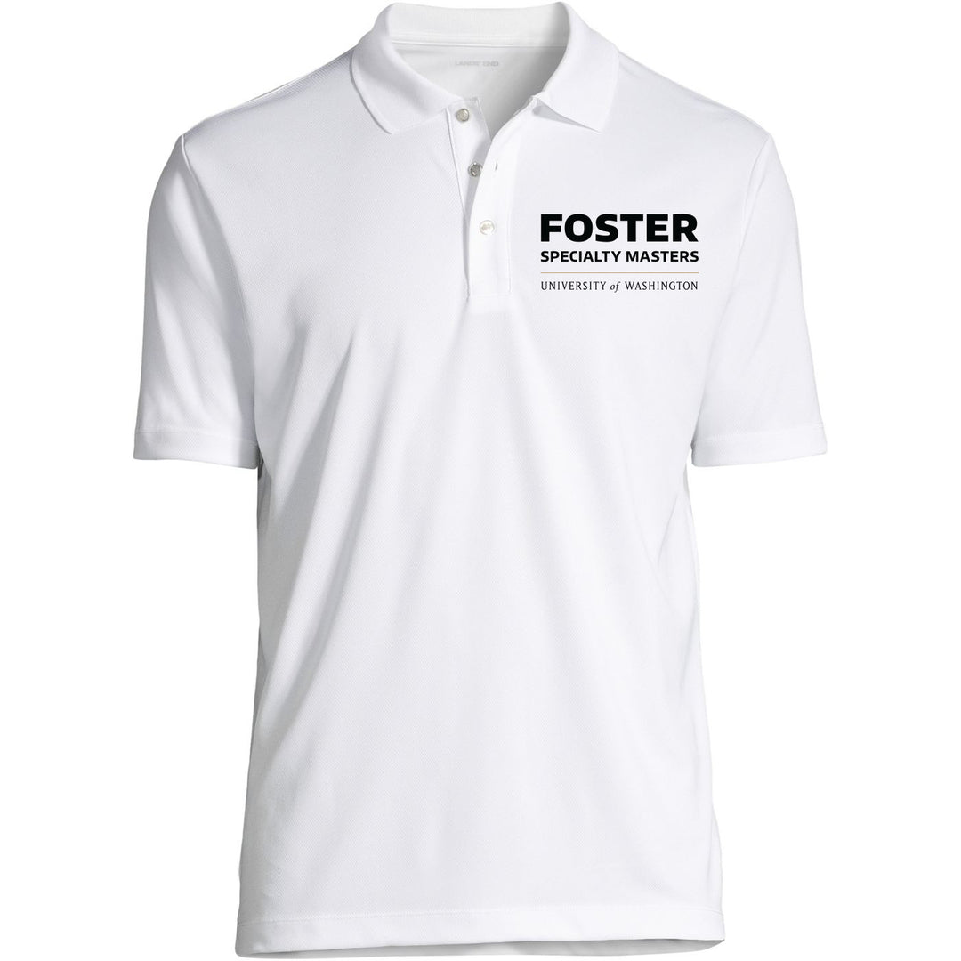 Lands' End Men's UW Foster Specialty Masters Flagship Performance Polo