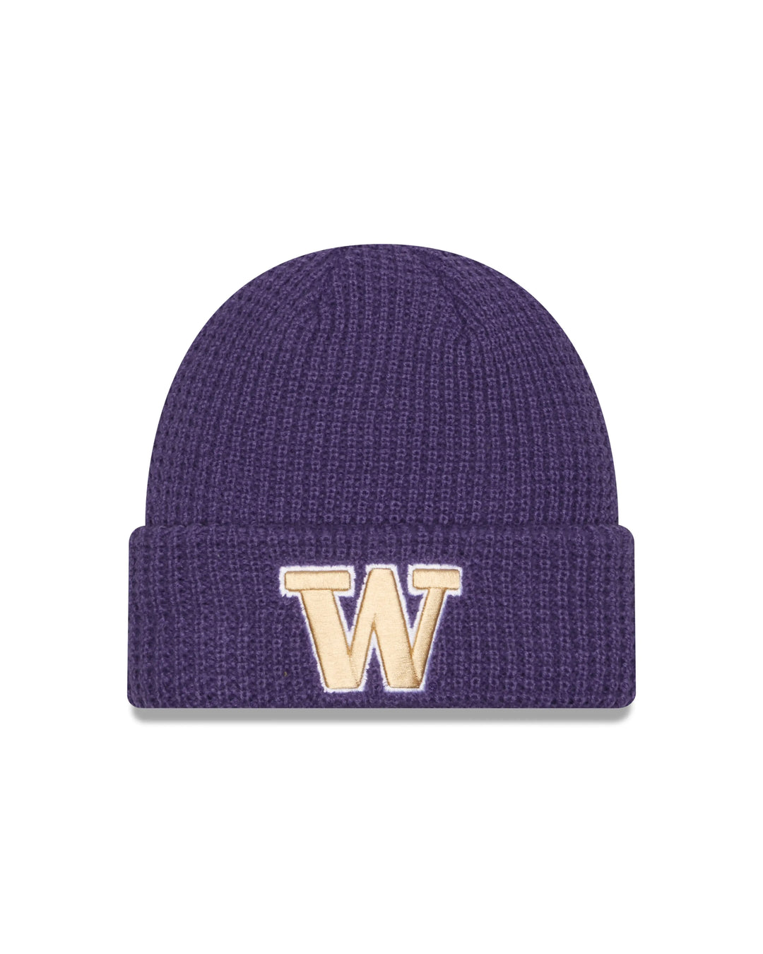 New Era Unisex Purple W Knit WAFFLE Cuff Beanie