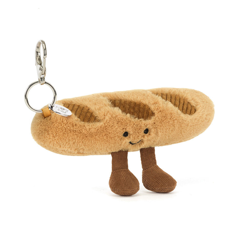 Jellycat Amuseables Baguette Bag Charm Plush