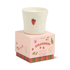 Photo of Paddywax Bistro Strawberry Ceramic Candle 8oz.